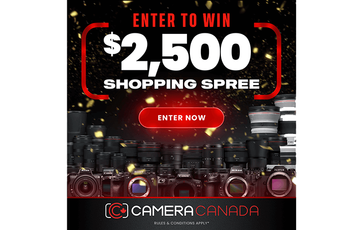 cc2022 - Attention Canadians: Enter to win $2500 in store credit from Camera Canada
