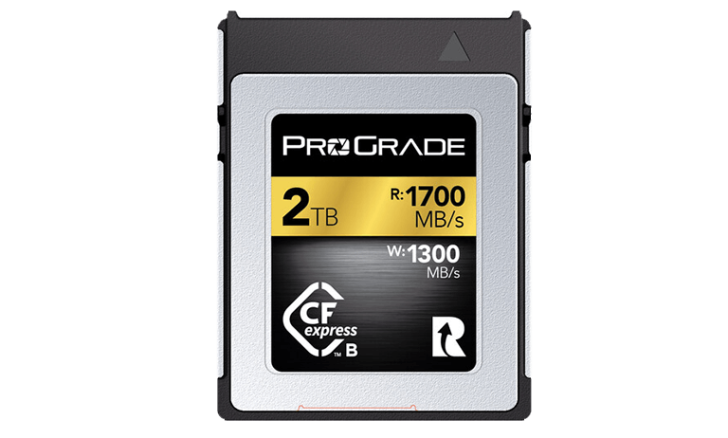 progradegold2tb 728x438 - ProGrade launches new high-capacity Gold Series CFexpress Type B memory cards