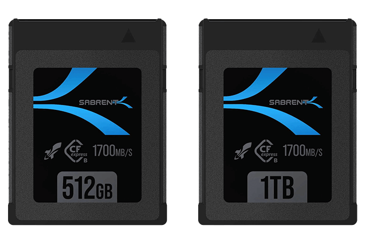 sabrentcfe - Deal Zone: Sabrent CFexpress Type B memory cards 512gb $159 (Reg $199) and 1TB $299 (Reg $399)