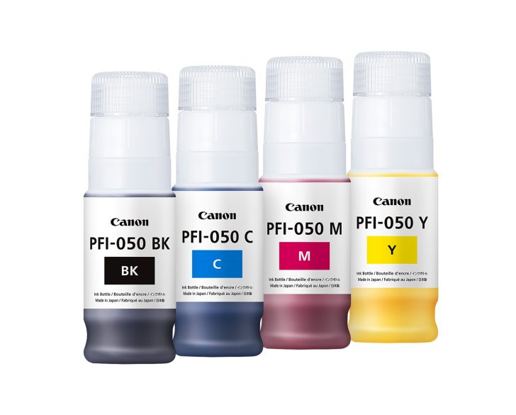 Canon Designs a 24-Inch Large-Format Printer for Anywhere PFI 050 Inks 728x585 - Canon Designs a 24-Inch Large-Format Printer for Anywhere