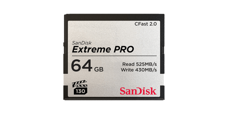 sandiskcfast64 728x364 - SanDisk 64GB Extreme PRO CFast 2.0 $79 (Reg $189)