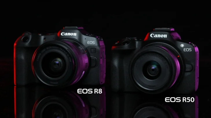 KV 2023 CANON EOS R8 and EOS R50 728x410 - Canon Adds EOS R50 and EOS R8 to the Growing EOS R Mirrorless Camera System