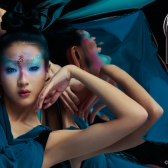 A picture containing human face, person, cosmetics, clothing Description automatically generated