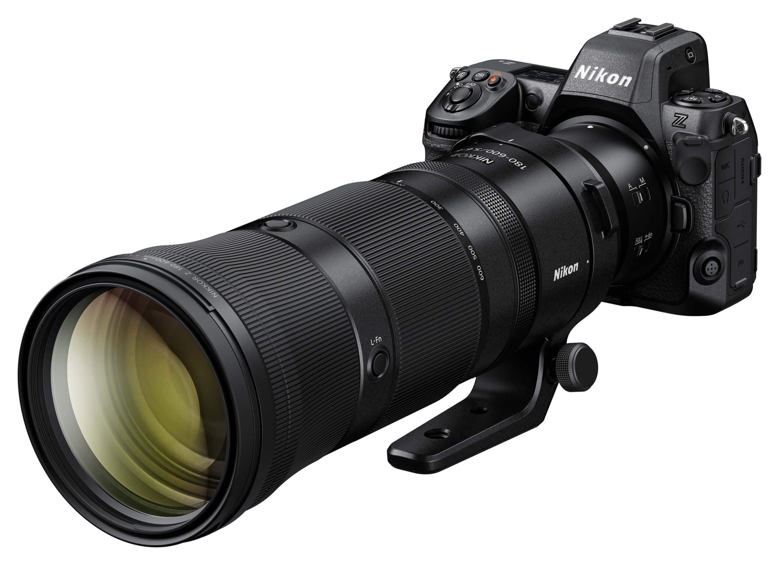 Z8 Z180 600 5 6 6 3 front34l.high  scaled - Nikon officially announces the Z 180-600mm F/5.6-6.3 VR and Z 70-180mm f/2.8