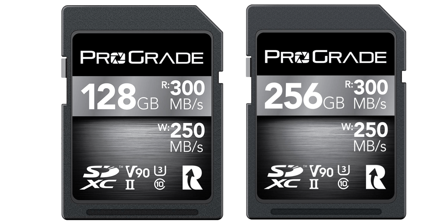 progradesdxc 1536x768 - Save up to $81 on ProGrade v90 SDXC Memory Cards