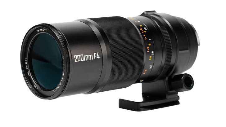 Zhong Yi Optics officially announces the Mitakon 200mm F/4 APO Macro Lens