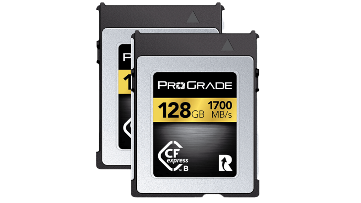 progradecfe1282pk 728x410 - ProGrade 128GB CFexpress Type B single and 2-pack discounts