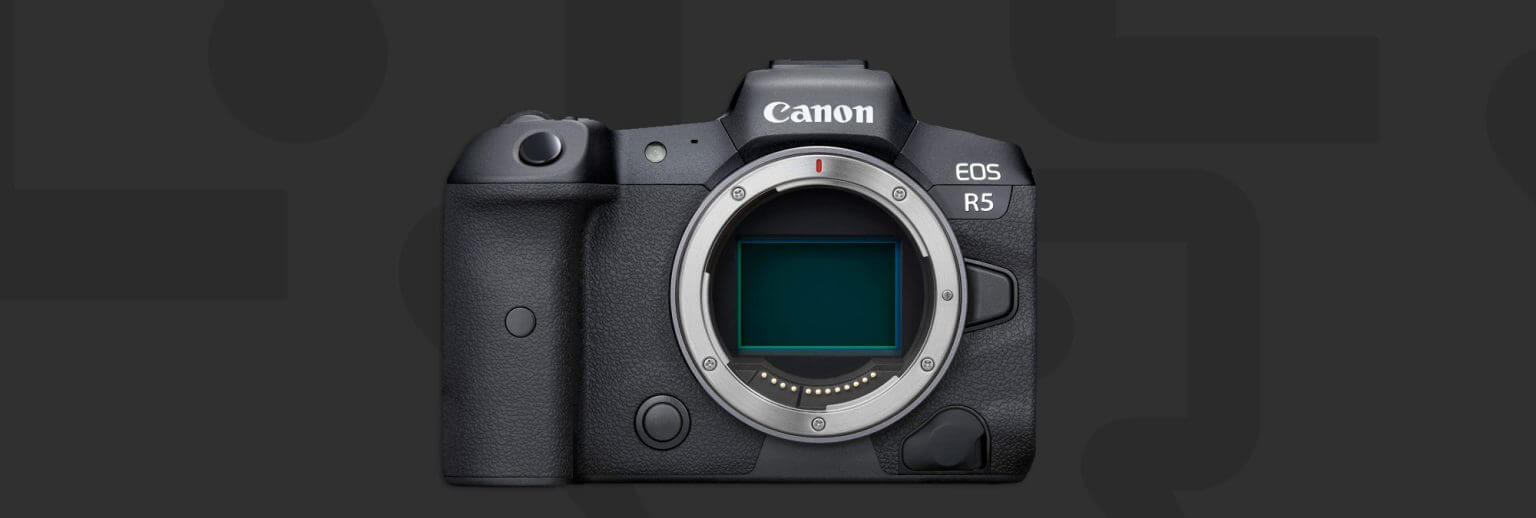 canoneosr5header 1536x518 - Canon EOS R5 $2699 (Reg $2999)