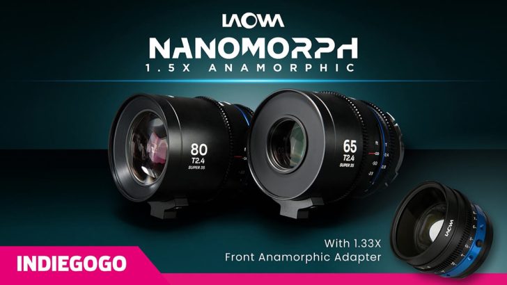 laowananomorphindigogo 728x410 - Laowa unveils new 65mm and 80mm for the Nanomorph Series, together with a 1.33X Front Anamorphic Adapter