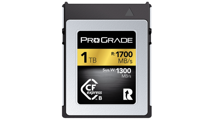 prograde1tbcfeb 728x410 - Save up to $170 on ProGrade CFexpress Type B memory cards