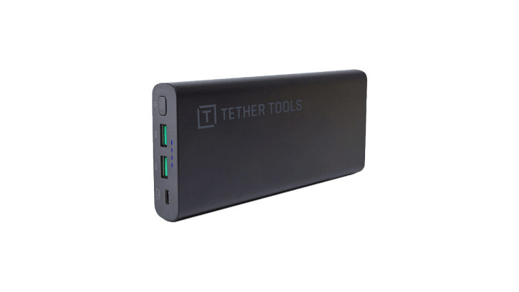 teathertoolsonsite 728x410 - Tether Tools ONsite 26,800 mAh USB Type-C Battery Bank $99 (Reg $179)