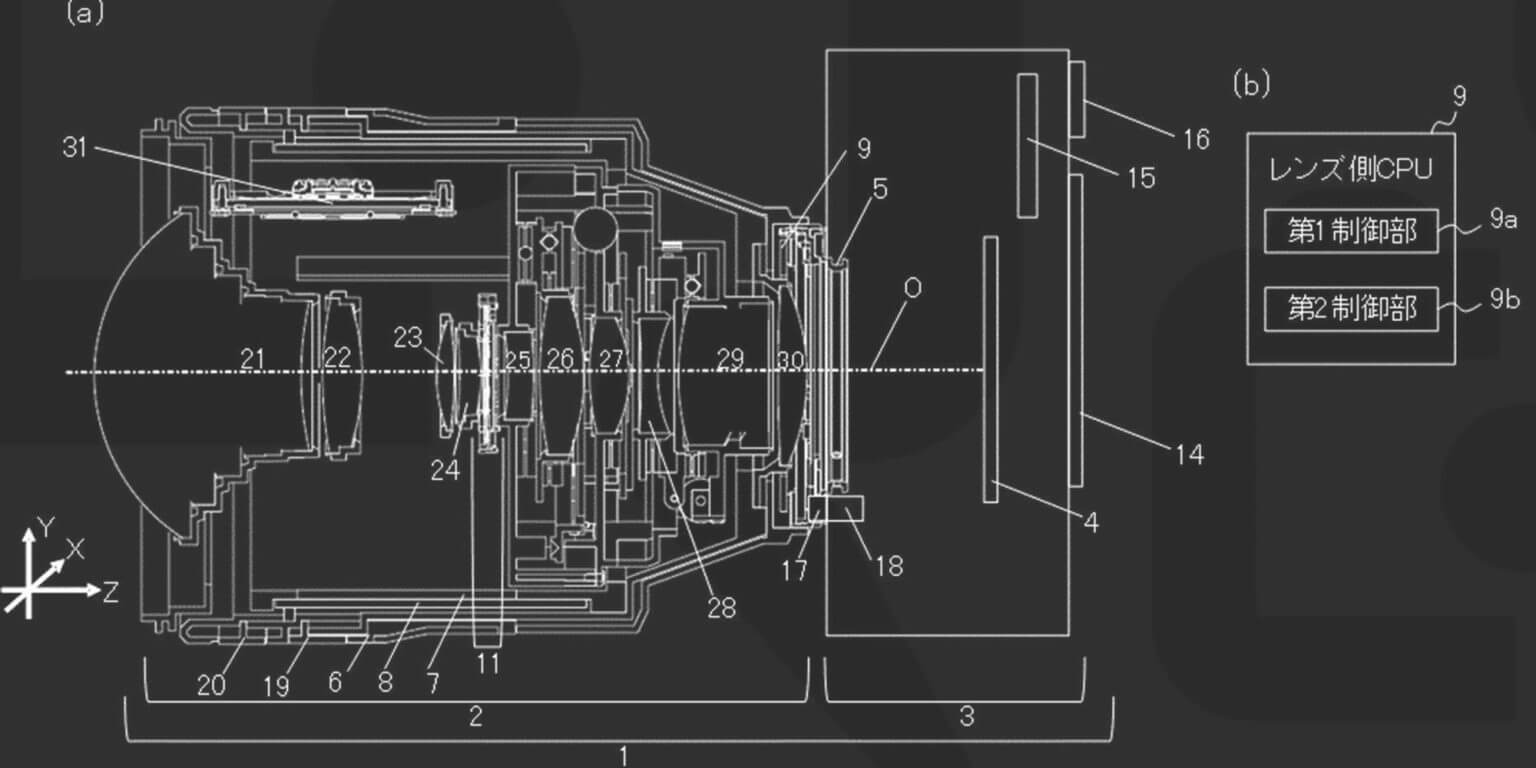 JPA 505135457 i 000002 1536x768 - Canon Patent Application: Handheld tilt-shift