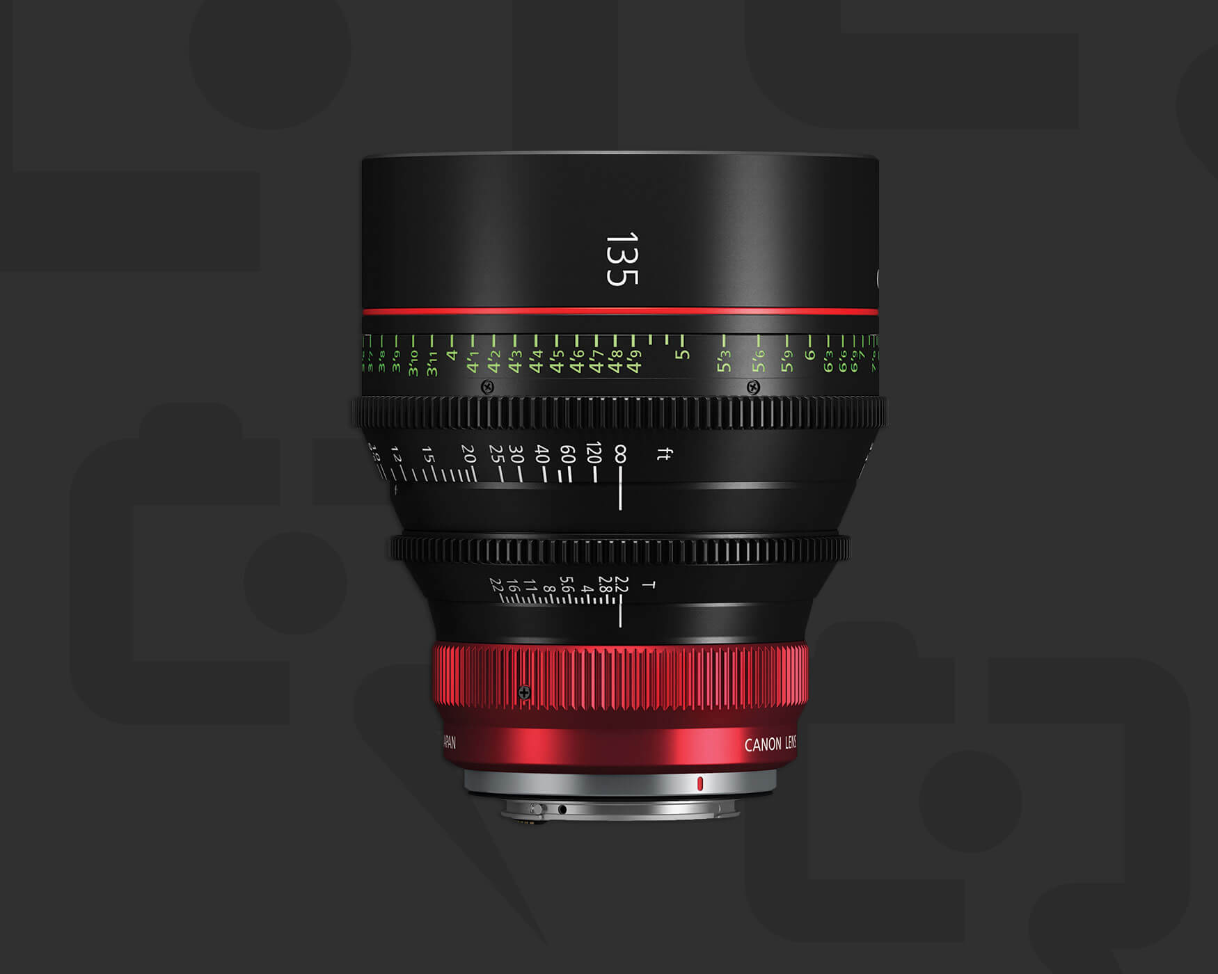 rf135cine - Canon officially announces the long rumored RF mount Cinema Prime Lens set