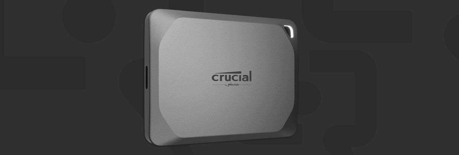 crucialheader 1536x518 - Black Friday: Save on Crucial SSDs at Amazon