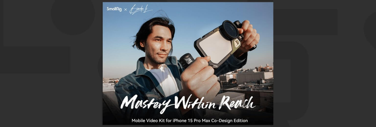 SmallRig Introduces SmallRig x Brandon Li Mobile Video Kit for iPhone 15  Pro Max Co-Design Edition