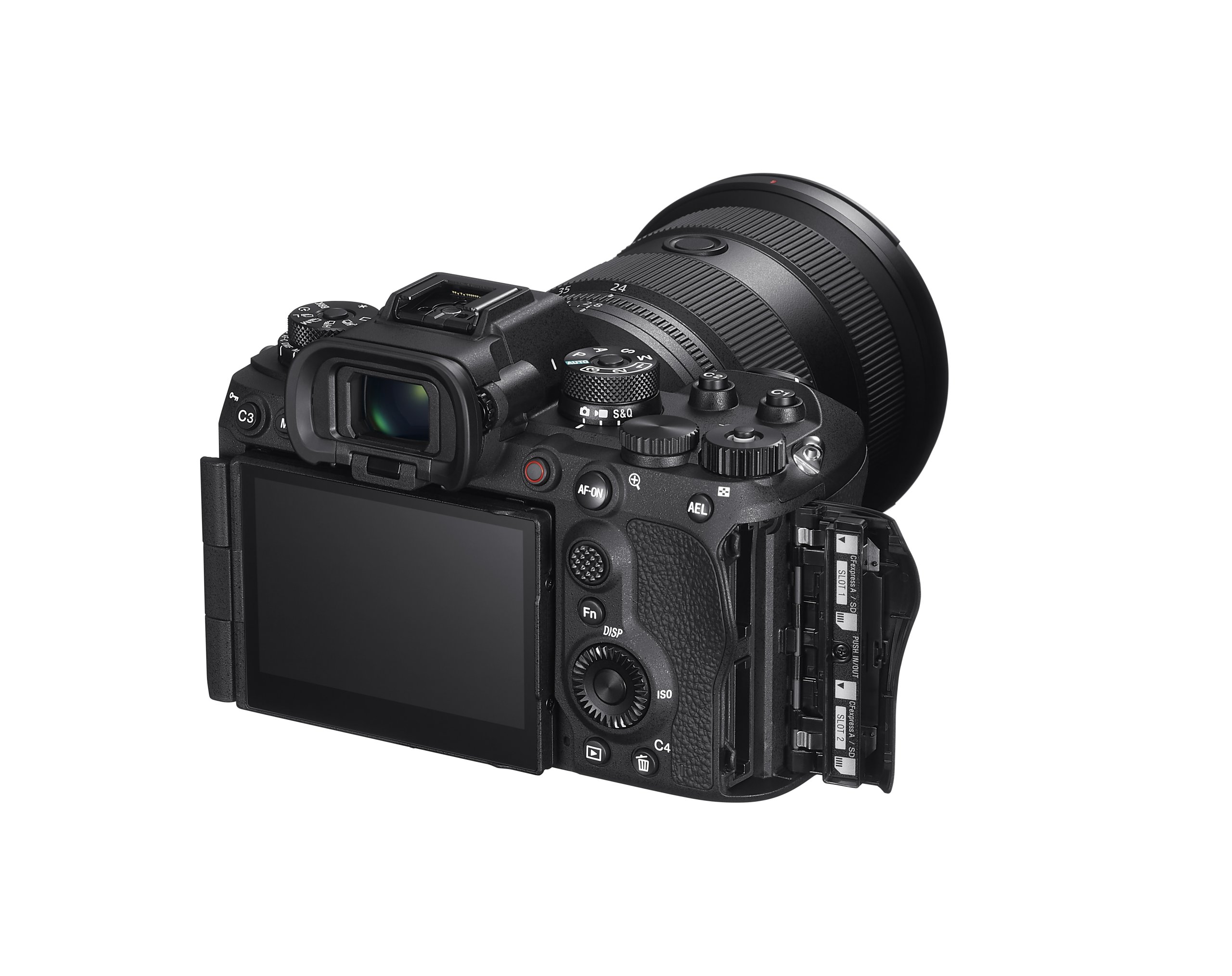 ILCE 9M3 card slot scaled - Sony Electronics Releases the Alpha 9 III; the World's First Full-Frame Camera with a Global Shutter System