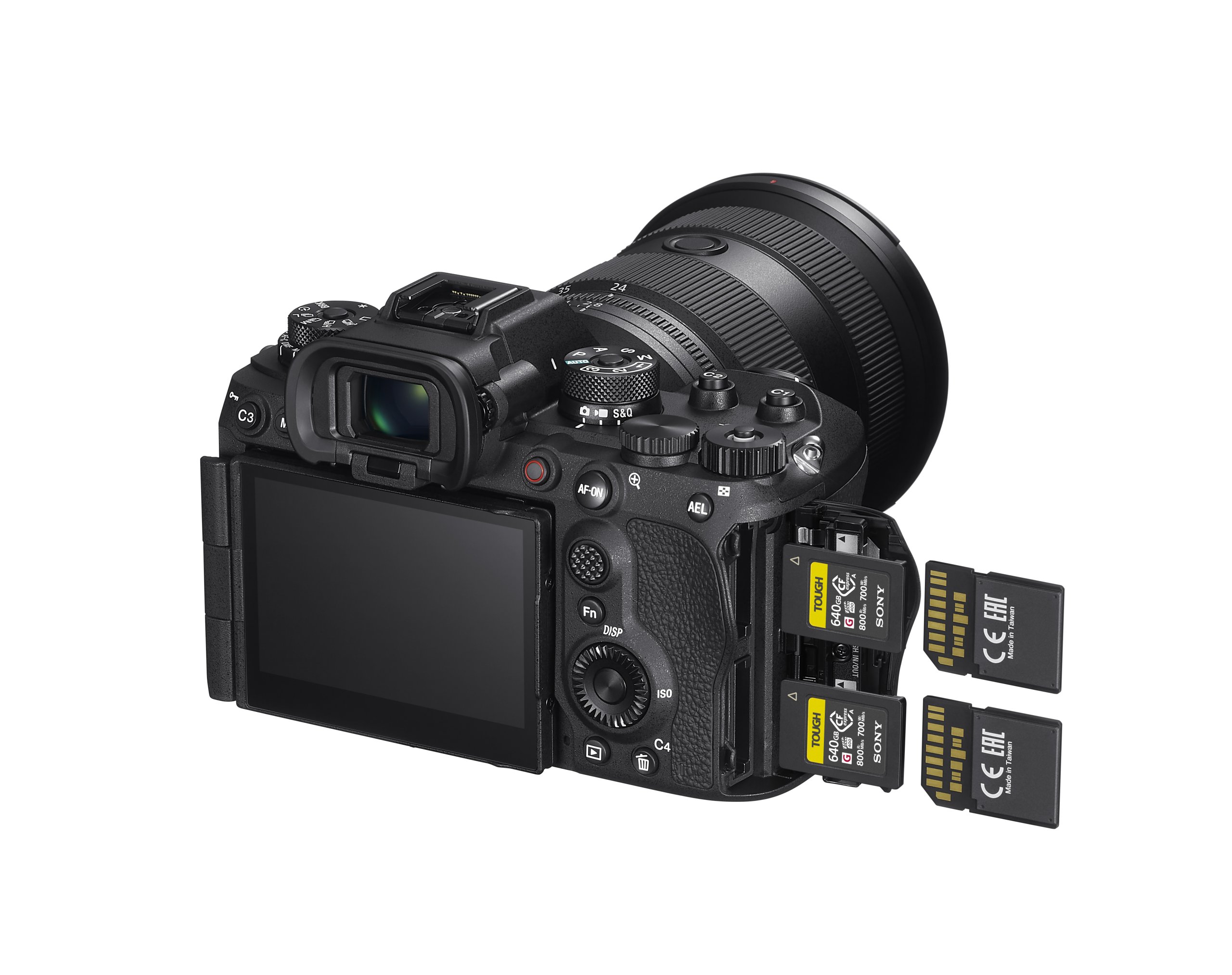 ILCE 9M3 cards scaled - Sony Electronics Releases the Alpha 9 III; the World's First Full-Frame Camera with a Global Shutter System