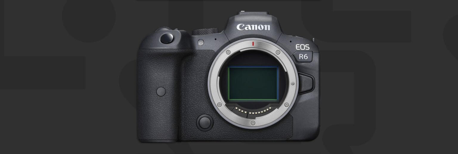 eosr6header 1536x518 - UK: Canon EOS R6 Body £1399 (Reg £1599)