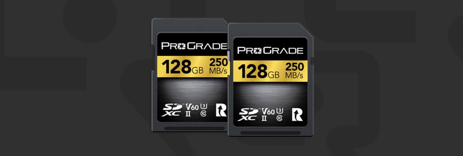 prograde128sdxc2pack 1536x518 - Save 23% on Prograde 128GB & 256GB SDXC V60 Two-Packs