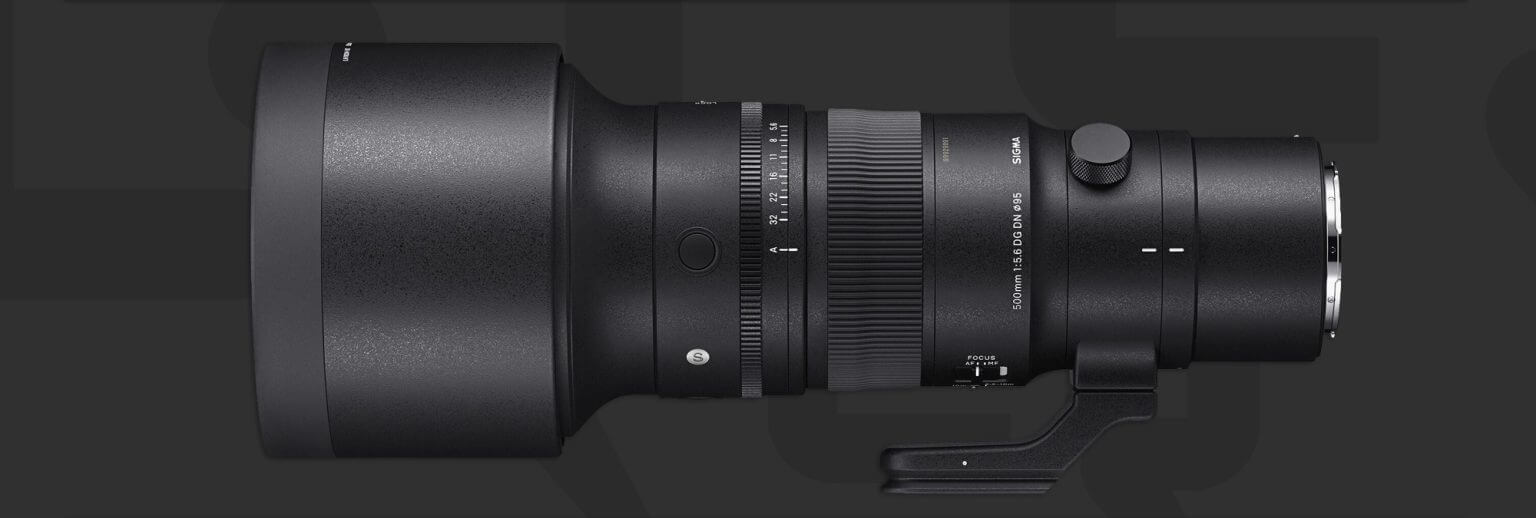 sigma500f56 1536x518 - SIGMA announces the 500mm F5.6 DG DN OS | Sports, but not for RF...... yet