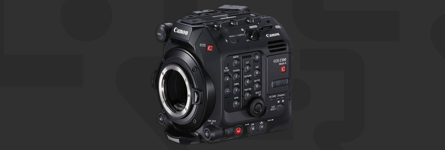 c500markii 1536x518 - Canon announces new firmware for Cinema EOS C500 Mark II, available March 21
