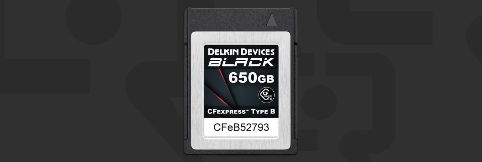 delkin650 1536x518 - Delkin Devices 650GB BLACK CFexpress Type B $449 (Reg $749)