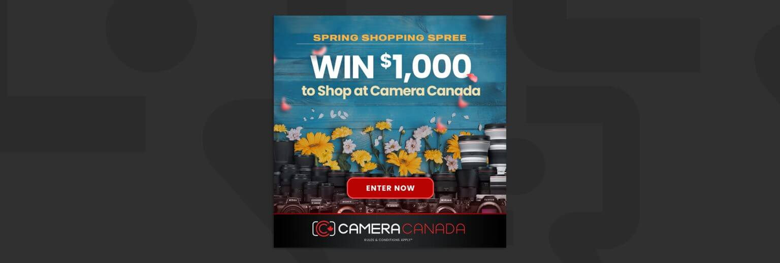 ccspring2024 1536x518 - Canada: Camera Canada has launched their Spring Shopping Spree contest