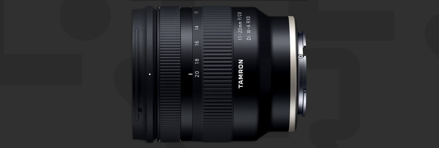 tamron1120 1536x518 - TAMRON announces development of its first CANON RF mount lens