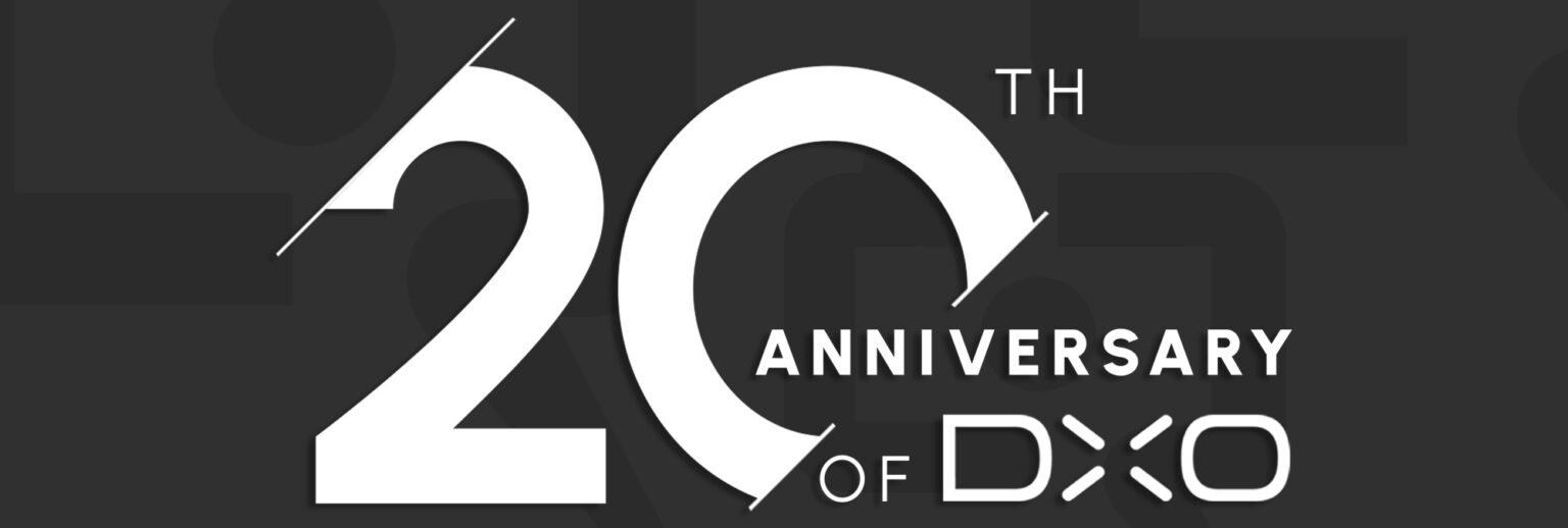 DxO Labs celebrates its 20th anniversary! Everyone gets 20% off for the next 20 days