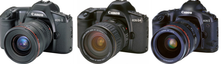 Canon EOS-1 Series Film Cameras