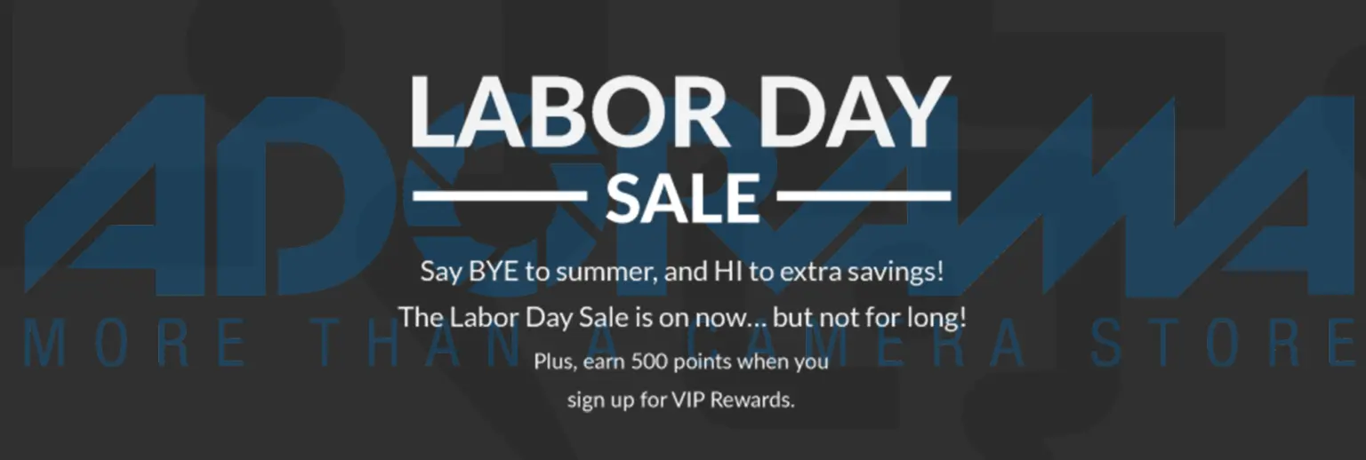 Adorama Labor Day Sales