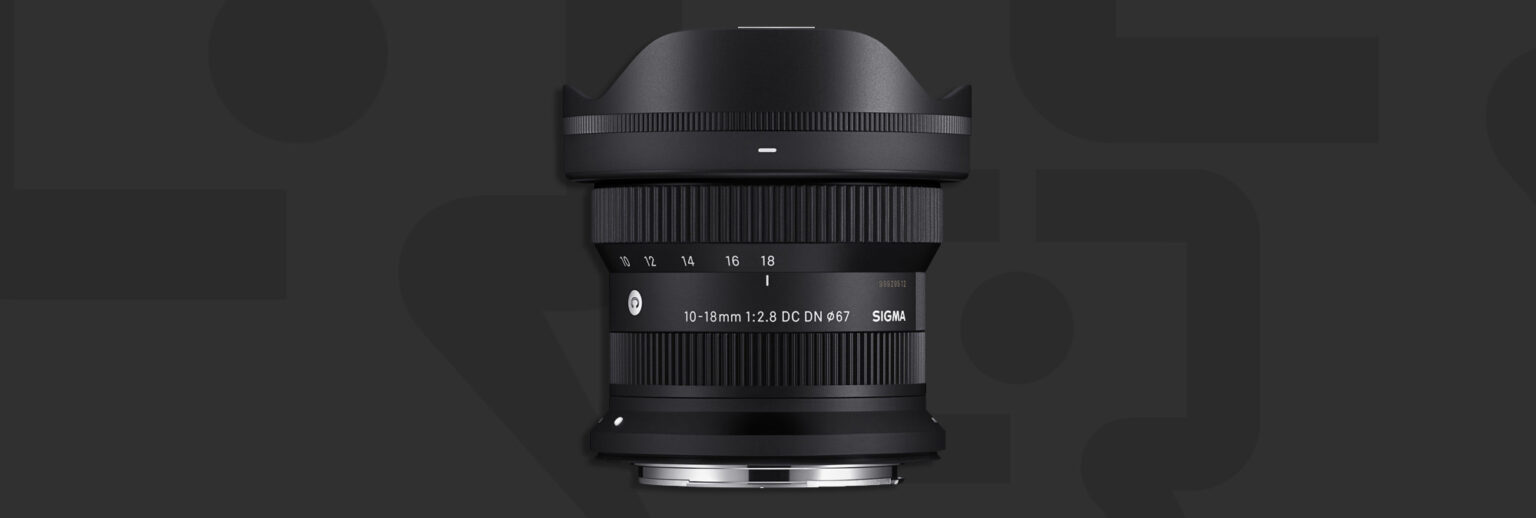 The SIGMA RF 10-18mm F2.8 DC DN begins shipping on September 26