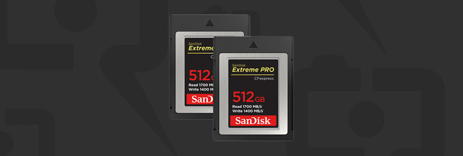 SanDisk 512GB Extreme PRO CFexpress Card (2 Pack) $230 (Reg $320)