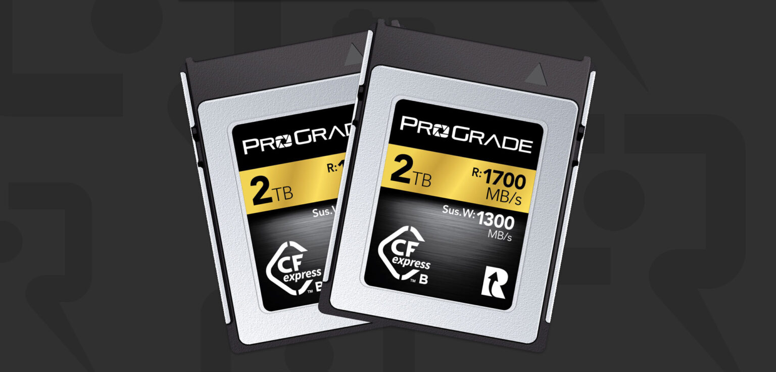 ProGrade Digital 2TB CFexpress 2.0 Type B Gold Memory Card