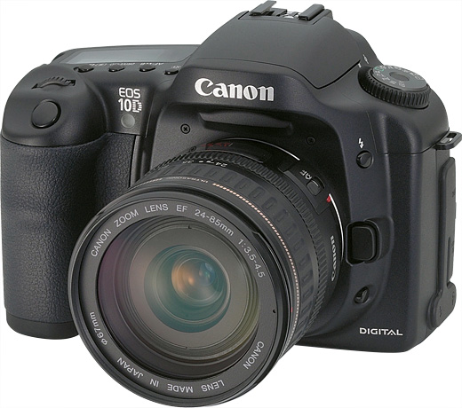 Canon EOS 10D. This camera was release in 2003.