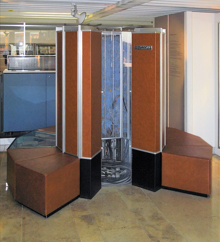 Cray-1 Supercomputer circa 1975