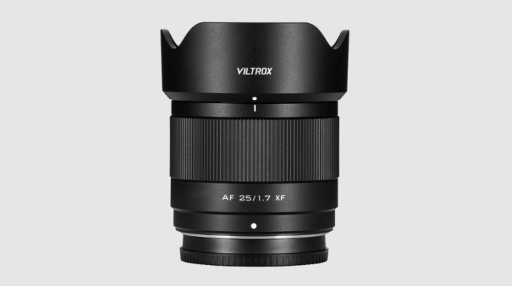 Image of the new Viltrox 25mm F1.7 Air for the Fujifilm X-Mount