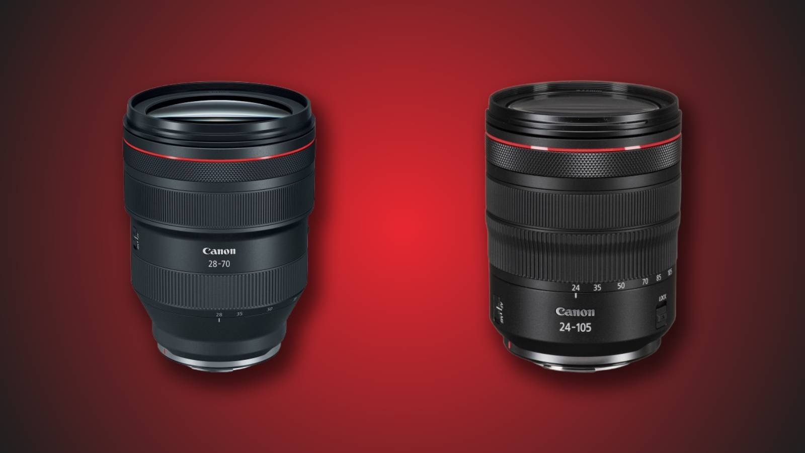 Canon RF 28–70 f_2 L vs. Canon RF 24–105 f_4 L