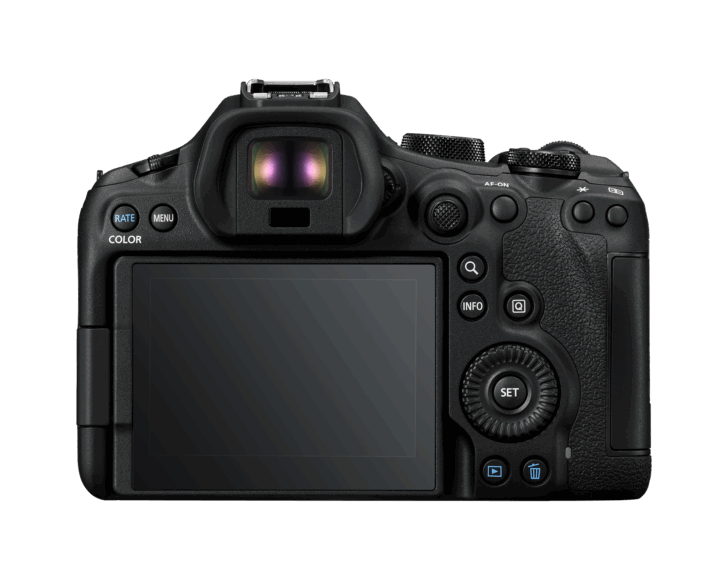 Canon EOS R6 Mark III Rear View