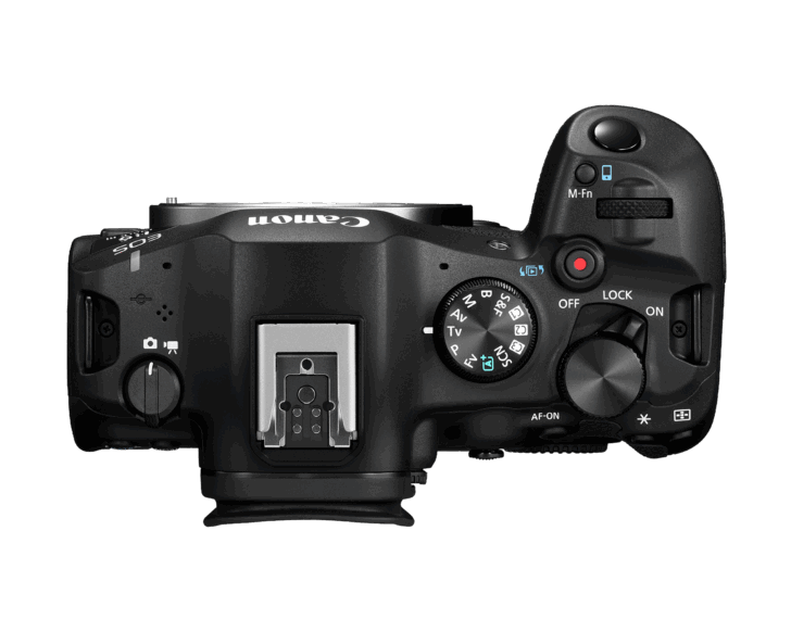 Canon EOS R6 Mark III Top View