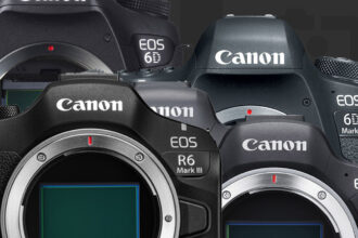 Canon EOS 6 Series: 6D, 6D Mark II, R6, R6 Mark II, R6 Mark III
