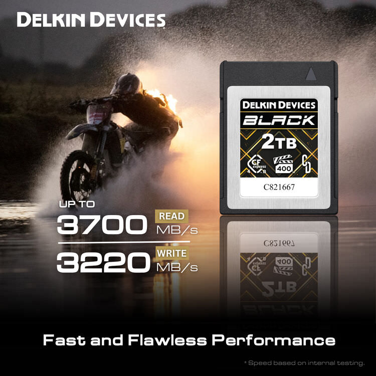 delkin devices black 2tb write speeds