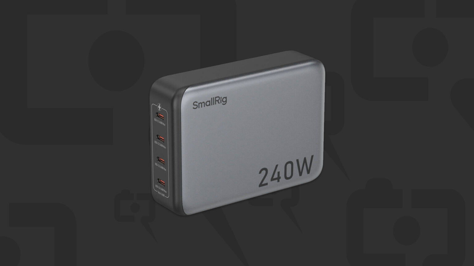 SmallRig 240W 4-Port USB-C AC Power Adapter $76 (Reg $109)