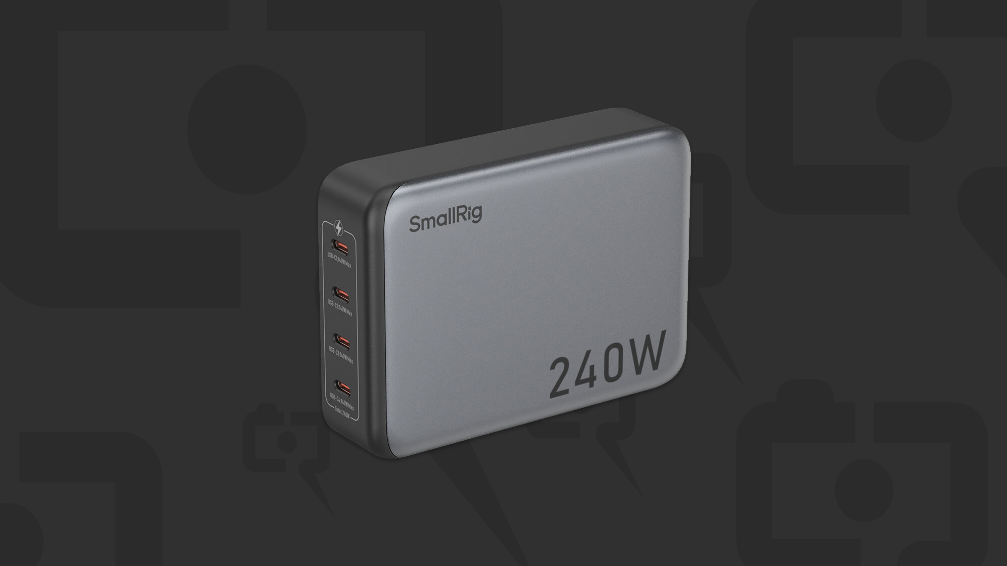 SmallRig 240W 4-Port USB-C AC Power Adapter $76 (Reg $109)