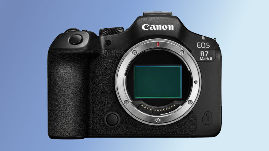 Canon EOS R7 Mark II Mockup