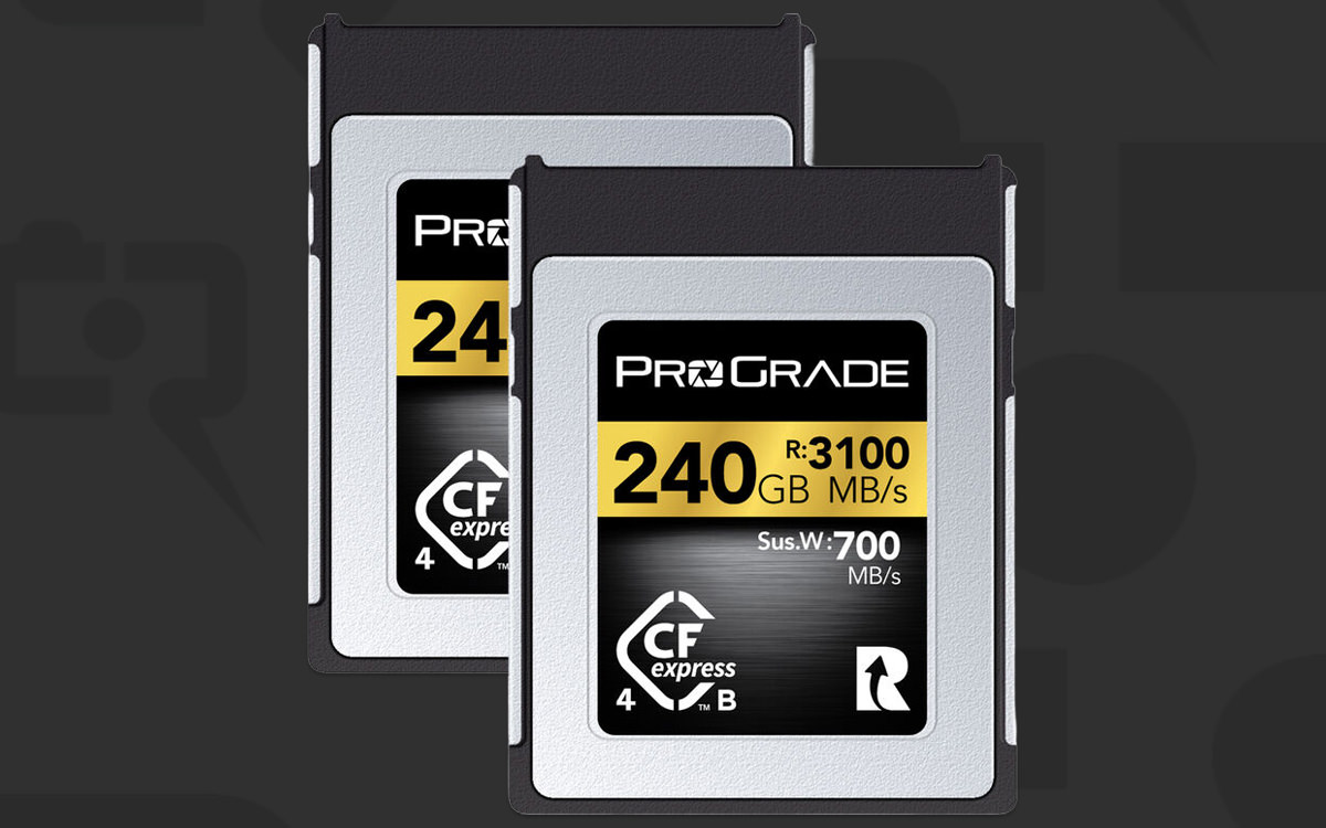 ProGrade Digital 240GB CFexpress 4.0 Type B Gold Memory Card (2-Pack)