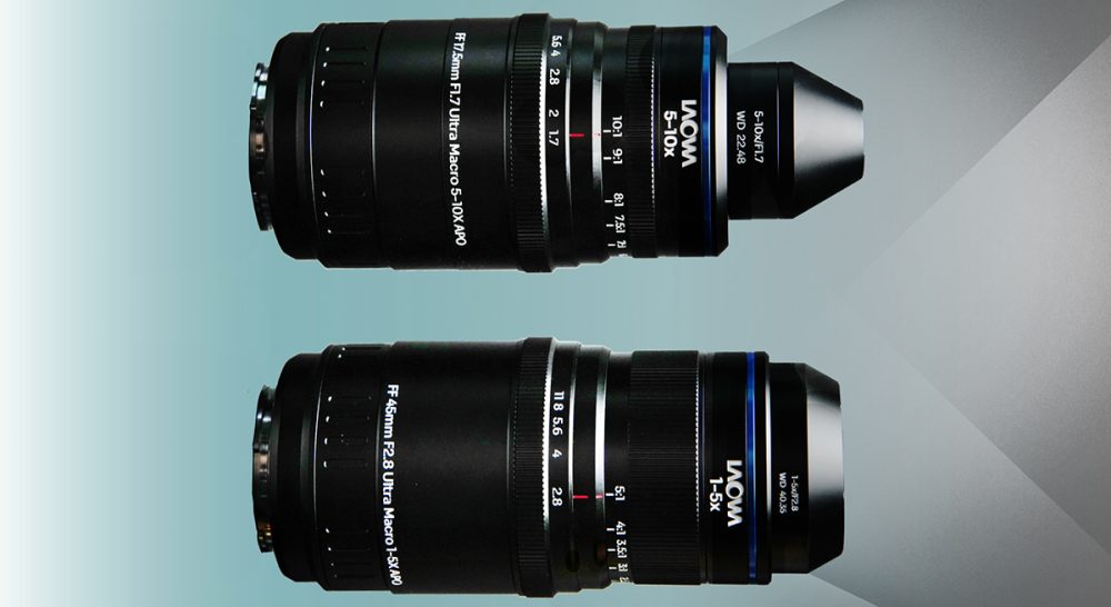 Laowa Axon 45mm f/2.8 Ultra Macro 1-5x APOとAxon 17.5mm f/1.7 5-10x Ultra Macro APO