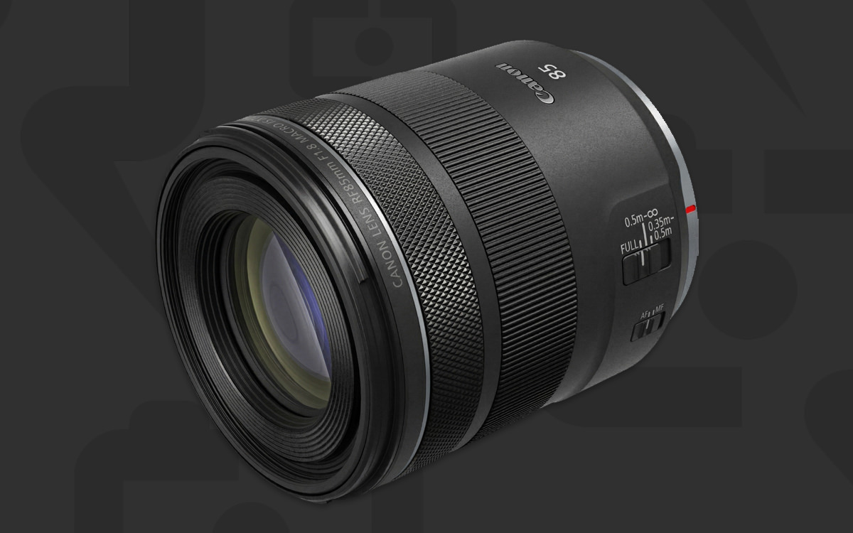 Canon RF 85mm F1.8 STM Mockup