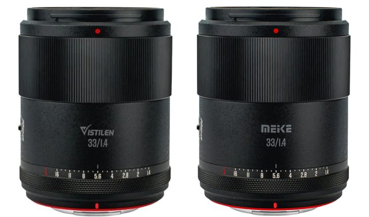 Vistilen and Meike 33mm f/1.4 AF